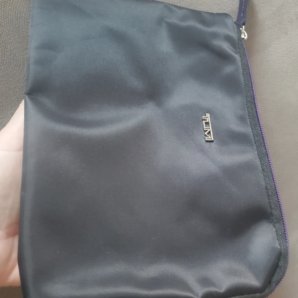 Tumi for delta pouch nylon Washable Black Bag MEN'S